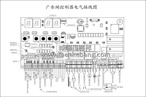 道閘控制器接線圖解析,道閘控制器維修 道閘控制器接線圖解析,道閘控制器維修