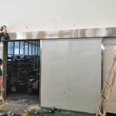 廠房不銹鋼自動(dòng)門案例